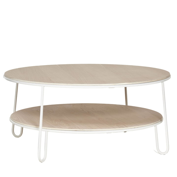 Eugénie Coffee table ∅ 90 cm from Hartô in white (RAL 9016)