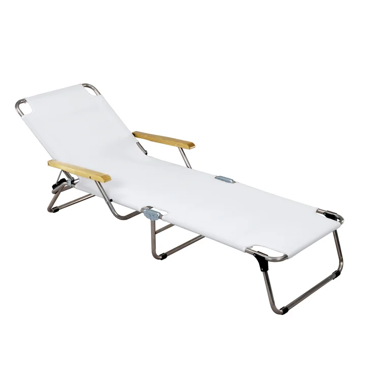Amigo with armrest, robinia / white by Fiam