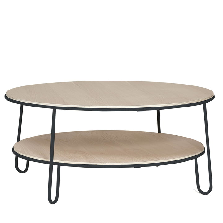 Eugénie Coffee table ∅ 90 cm from Hartô in anthracite gray (RAL 7016)