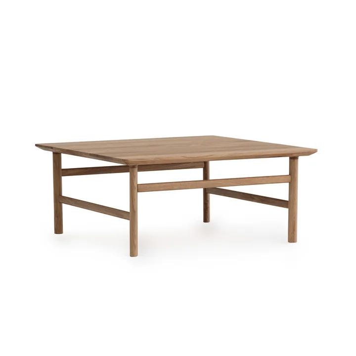 Grow coffee table 80 x 80 cm by Normann Copenhagen in oak