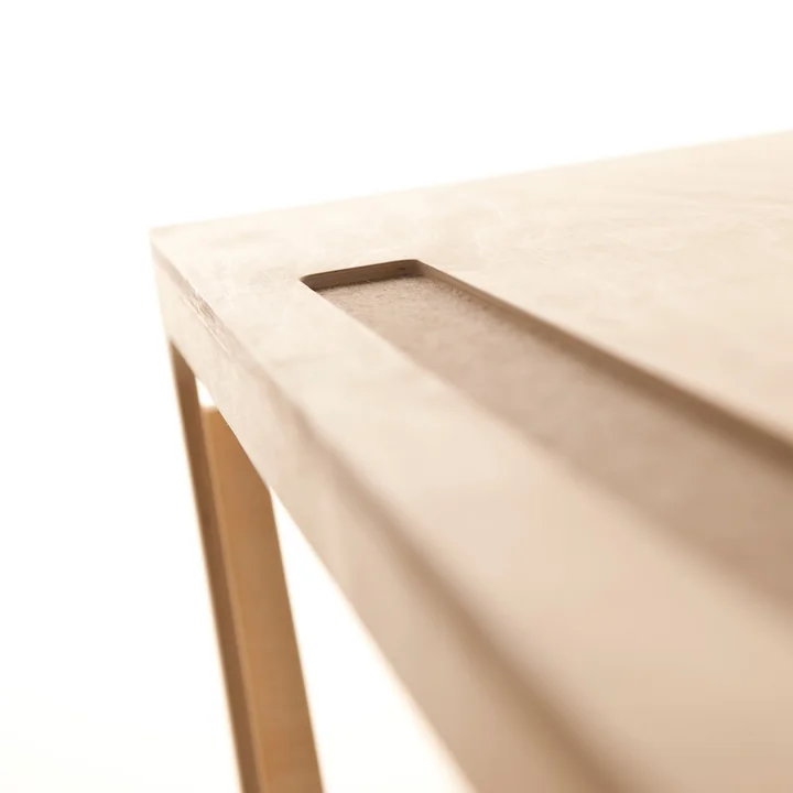 Pencil Groove in the Václav Kids Table