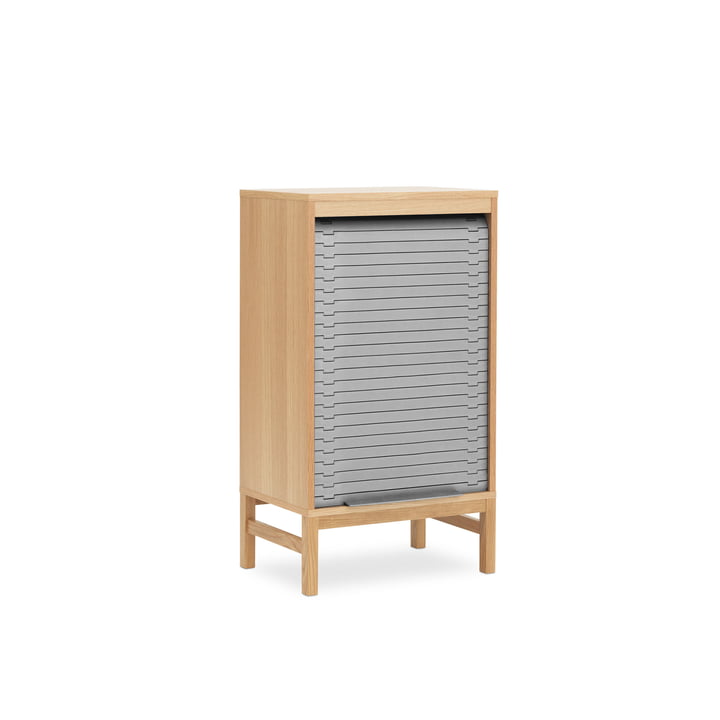 Chest of drawers with blinds in Low H 101,5 cm by Normann Copenhagen in grey