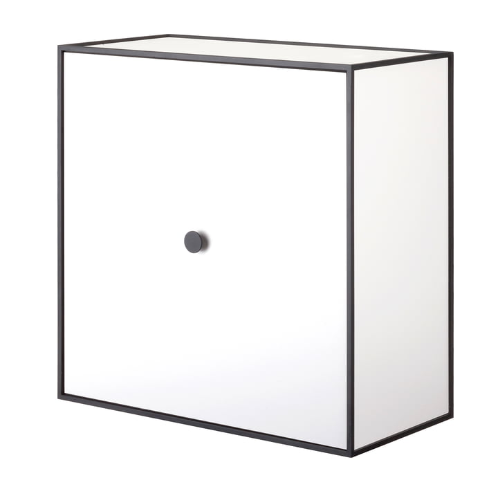 Frame Wall cabinet 42 (incl. door) from by Lassen in white