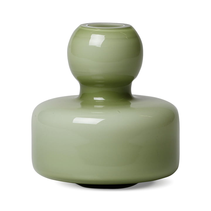 Flower Vase from Marimekko glass in green