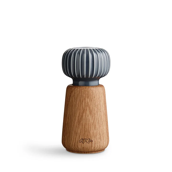 Kähler Design - Hammershøi Salt and pepper mill, small, anthracite