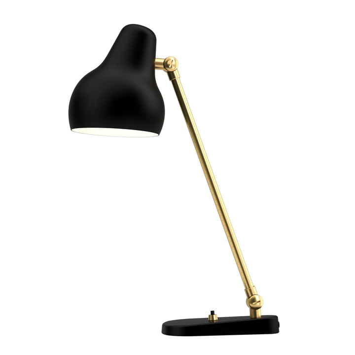 The Louis Poulsen - VL 38 table lamp LED in black / brass