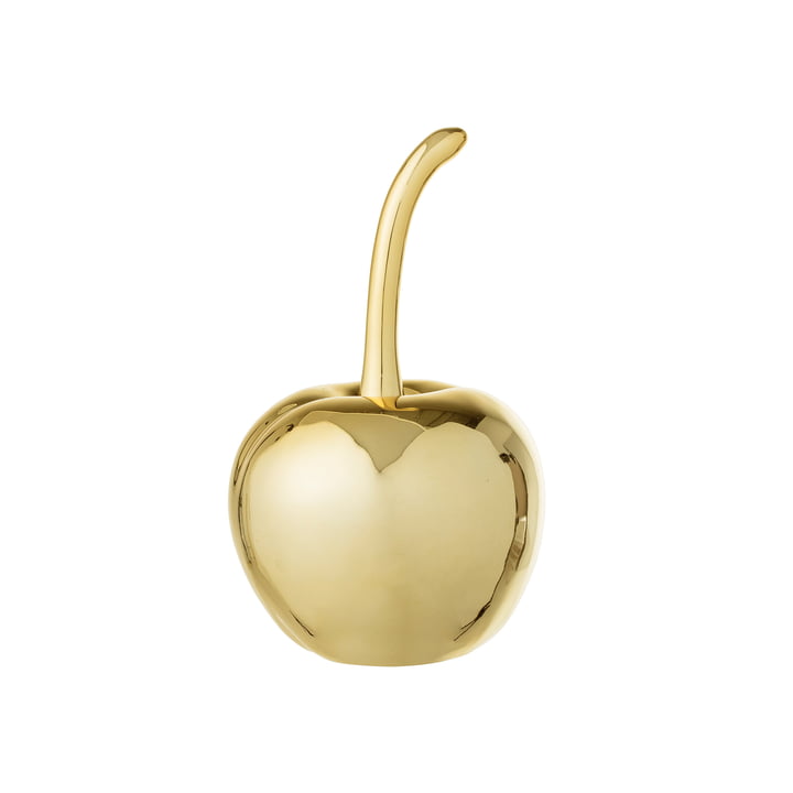 Decorative Cherry Ø 5, H 9 cm by Bloomingville in Gold