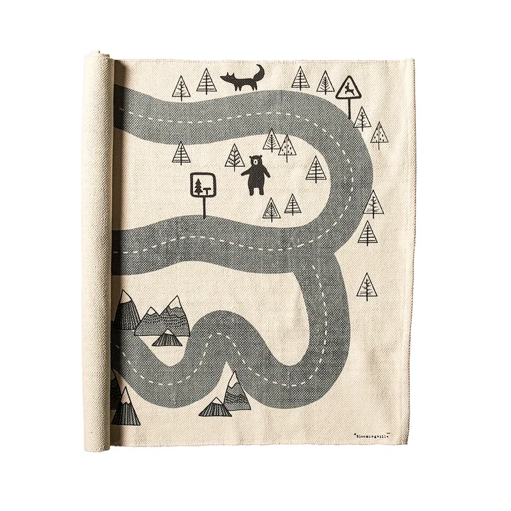 Toy Carpet Traffic from Bloomingville in Beige/ Grey