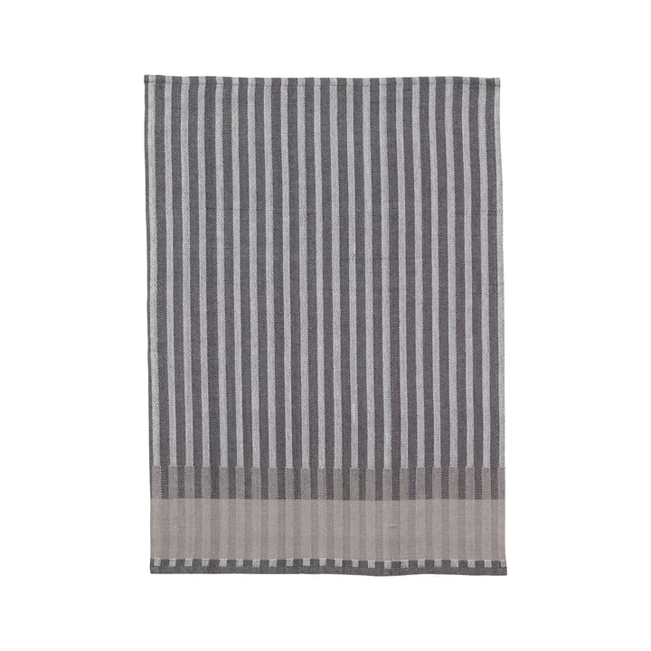 Grain Jacquard tea towel from ferm Living in grey