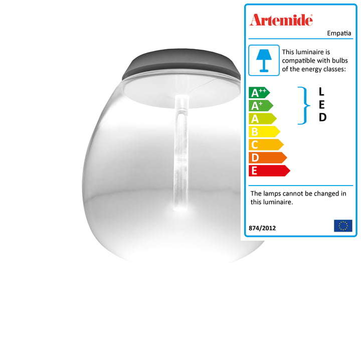 Artemide - Empatia 26 Soffitto LED Ceiling Lamp, white
