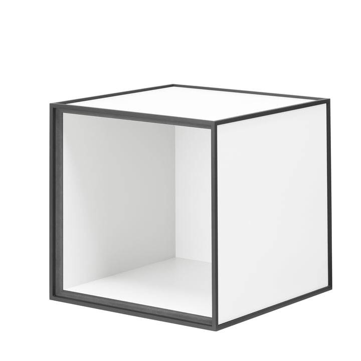 Frame Wall cabinet 28 from by Lassen in white