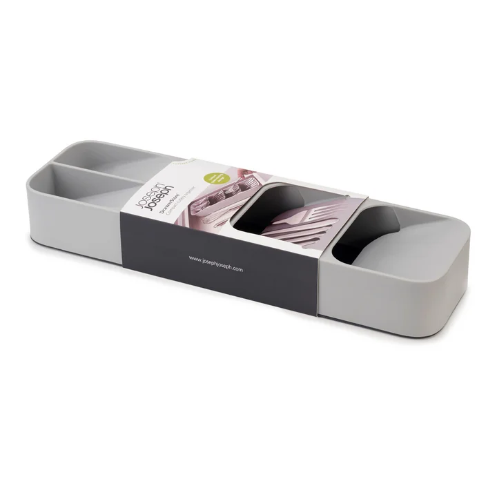 DrawerStore Cutlery Tray by Joseph Joseph in Grey