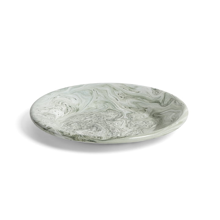 The Hay - Soft Ice Plate, Ø 21 cm in Green