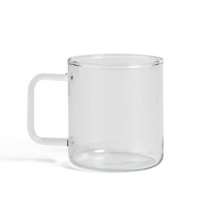 Glass Coffee Mug by HAY in Clear