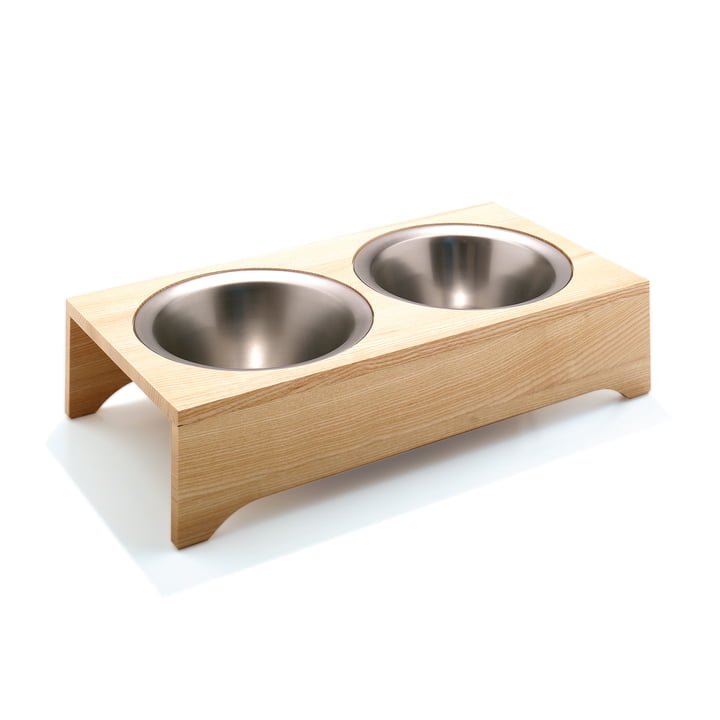 Dog Feeding Bowls by side by side