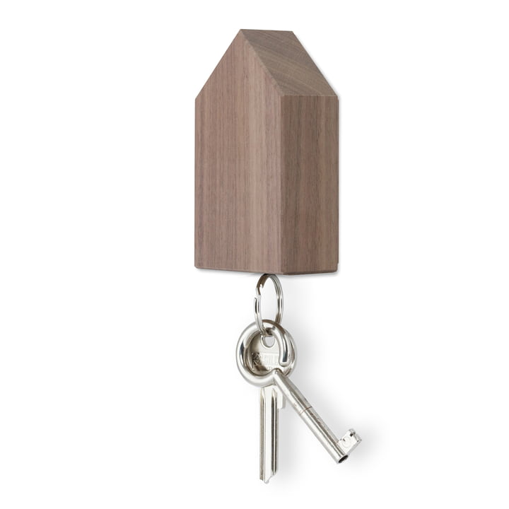 Key house Magnetic by Side by Side in walnut natural