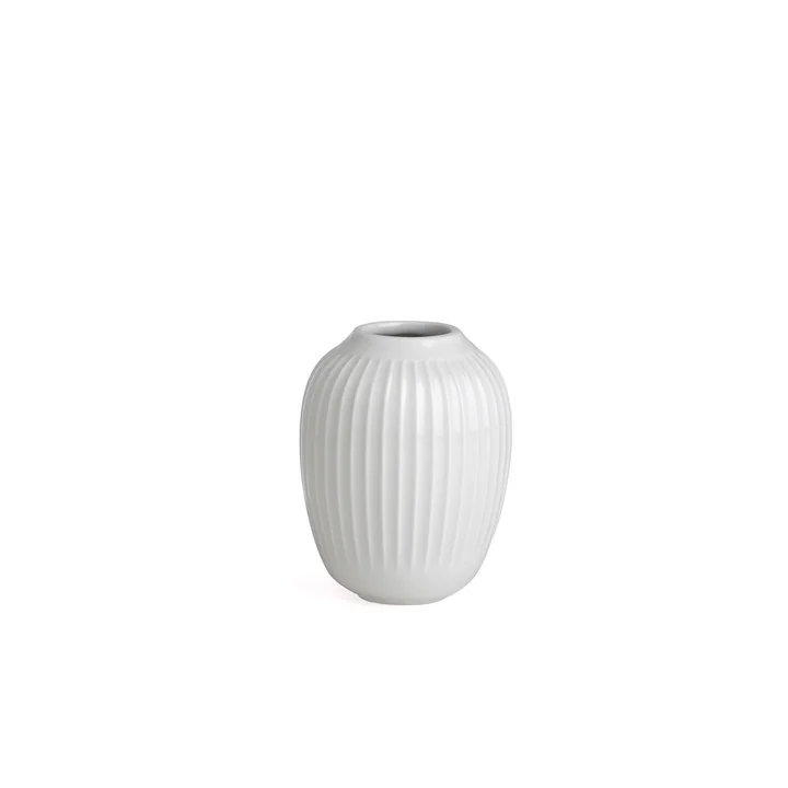 Hammershøi Vase H 10 cm from Kähler Design in white