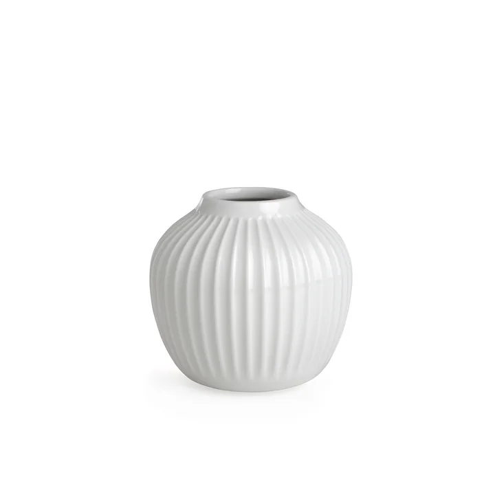 Hammershøi Vase H 12,5 cm from Kähler Design in white