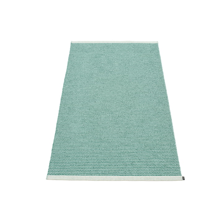 Mono carpet 60 x 150 cm from Pappelina in Jade / Pale Turquoise