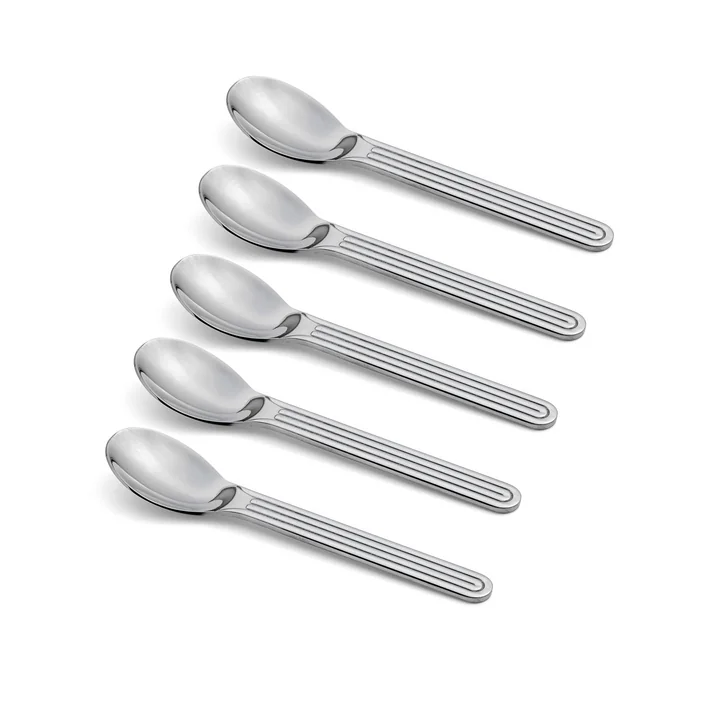 HAY - Sunday Cutlery Teaspoon Set, stainless steel (5 pieces)