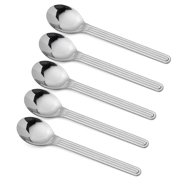 HAY - Sunday Cutlery Tablespoon Set, stainless steel (5 pieces)