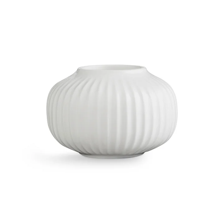 Kähler Design - Hammershøi Tealight Holder H 6.5 cm, white