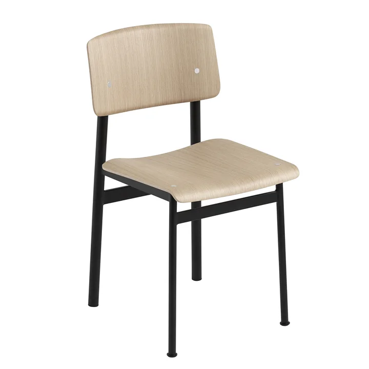 Loft Chair by Muuto in Oak / Black