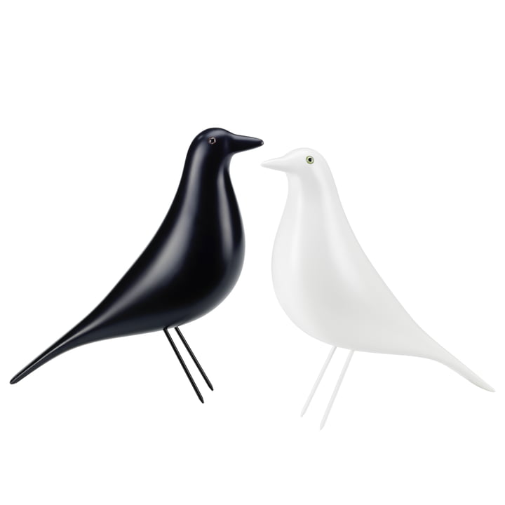 The Vitra Housebird as a collector's item and limited edition in white. The classic among the decorative objects in limited color only available for a limited period.