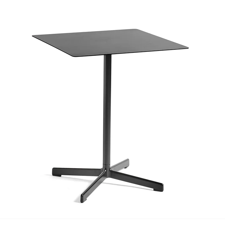 Neu table 60 x 60 cm by HAY in Charcoal