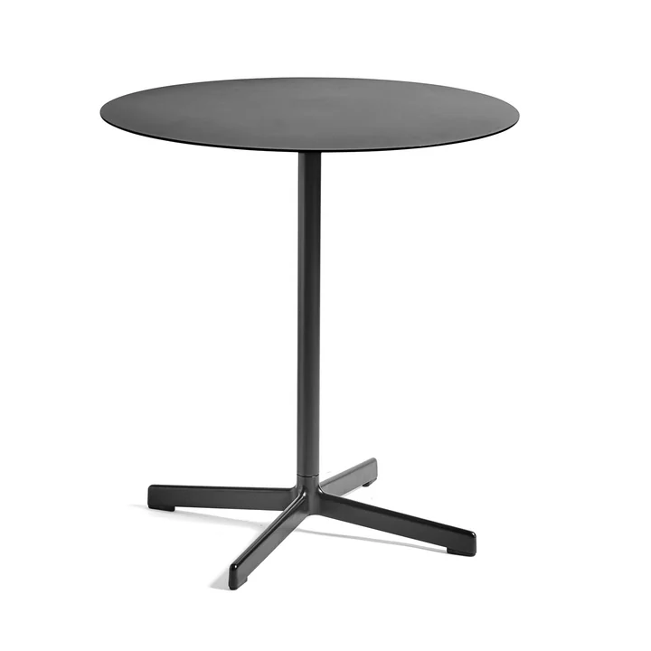 Neu table Ø 70 cm by HAY in Charcoal