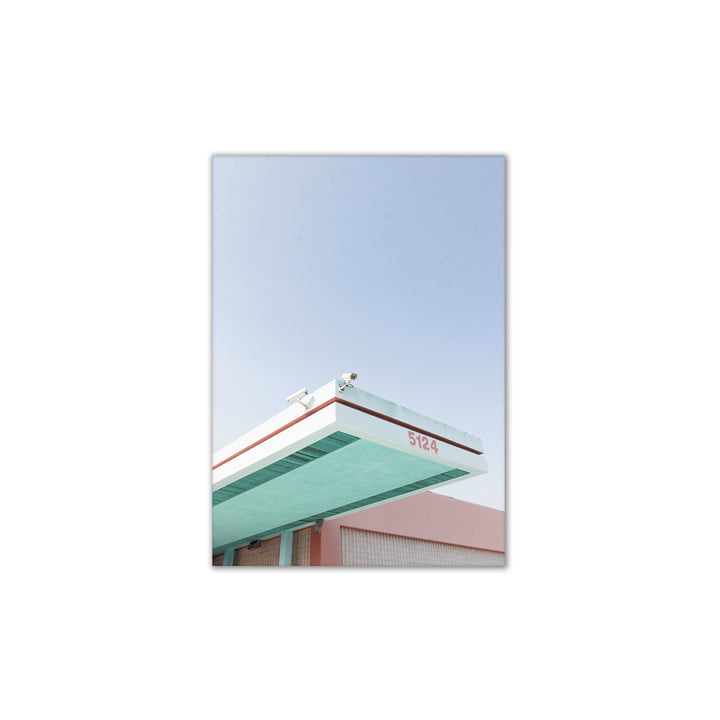 Los Angeles is Pink 01 30 x 40 cm by Paper Collective