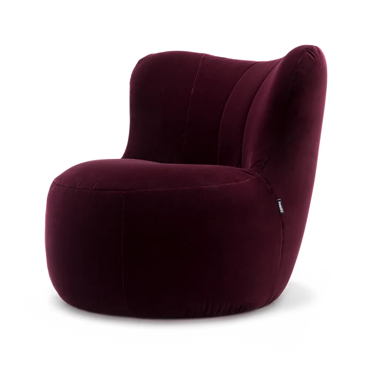 173 Armchair by Freistil in Black Red (6085)