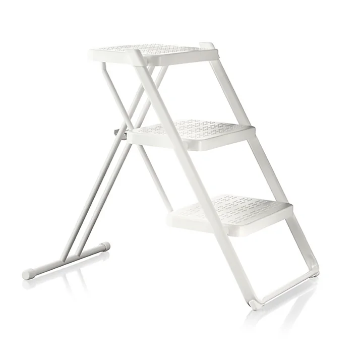 Nuovastep step ladder epoxy coated by Magis in white