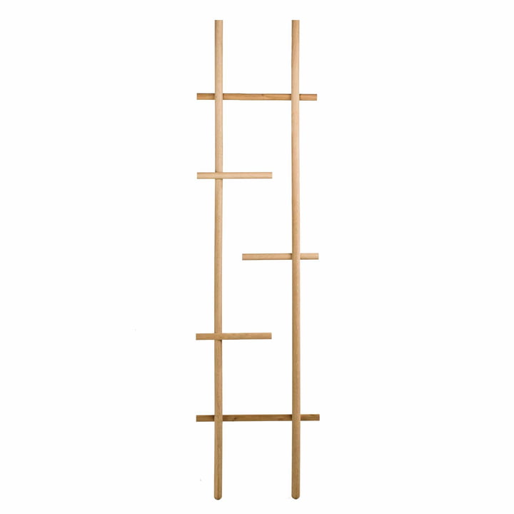 kommod - Lendra Ladder / Leaning Coat Rack in Oak