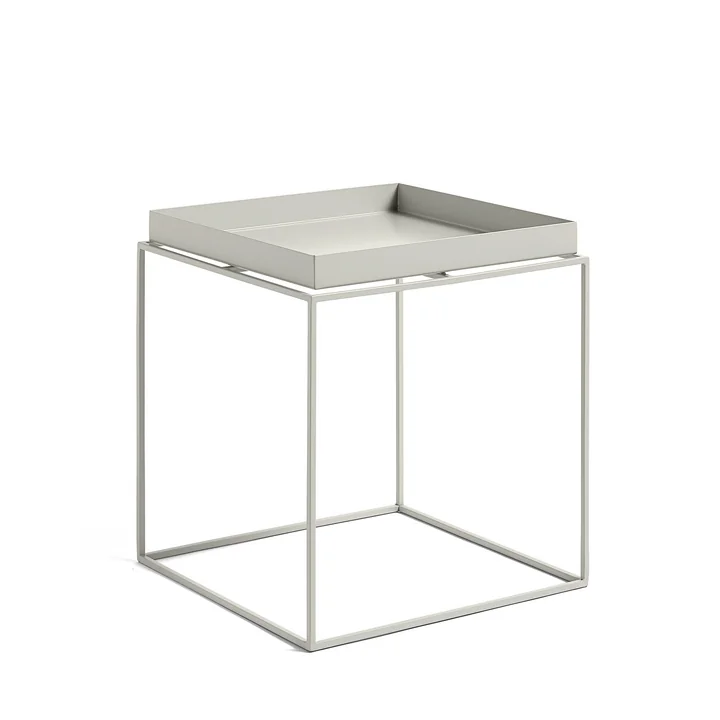 Tray Table 40 x 40 cm by HAY in Warm Grey