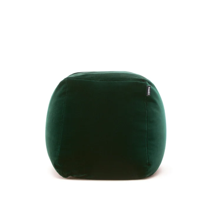 The freistil - 173 Pouf, Ø 55 cm in Pine Green (6084)