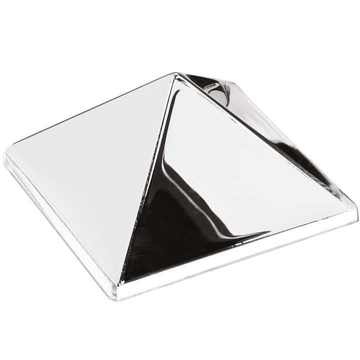 The Verpan - Mirror Sculptures, 1 Pyramid, Silver / Mirrored