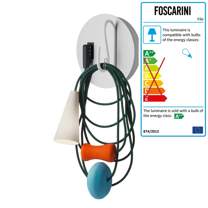 Filo Wall Lamp by Foscarini