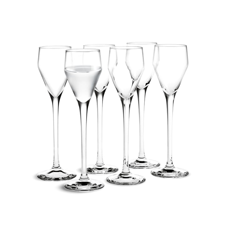 Holmegaard - Perfection shot glass, 5,5cl (set of 6)