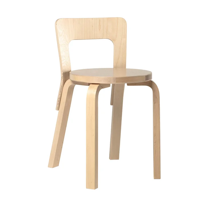 The Artek 65 Chair, Birch Veneer