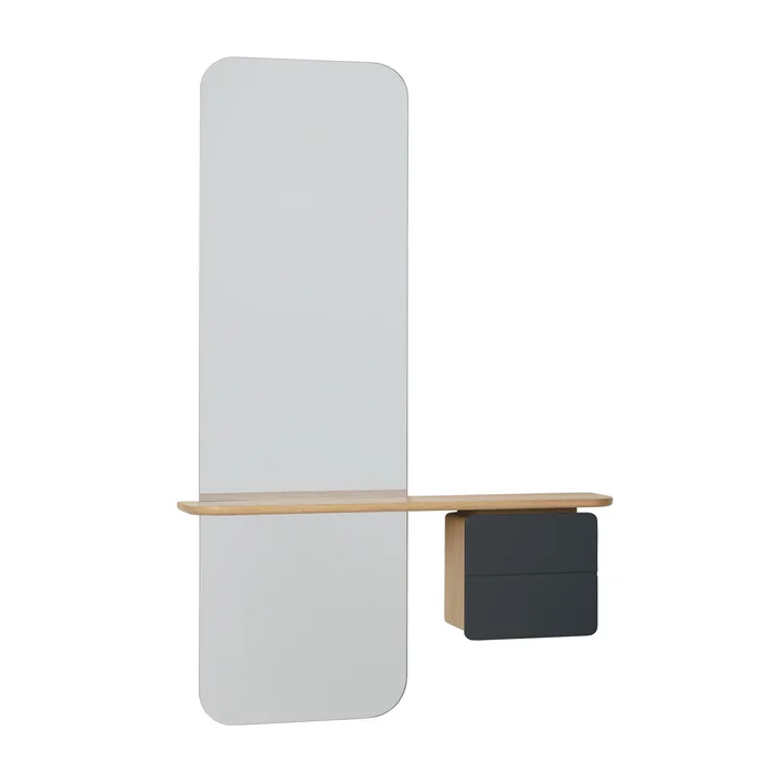 Umage - One More Look Mirror, anthracite grey