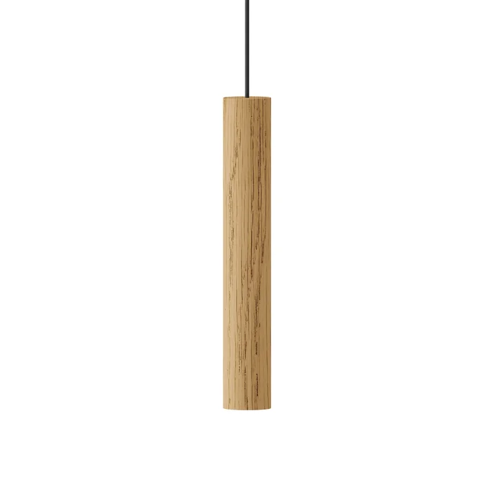 The Umage - Chimes Pendant lamp LED, Ø 3 x 22 cm, oak