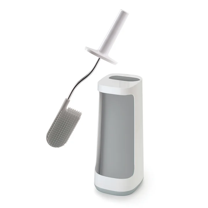 Flex Smart Toilet Brush by Joseph Joseph in Grey (Incl. Compartment)