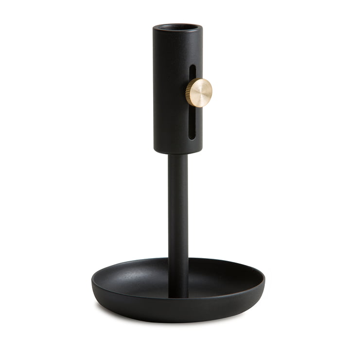 Northern - Granny Candleholder H 16 cm, black