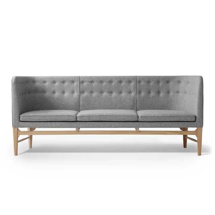 The & Tradition - Mayor 3 seater sofa AJ5, oiled white oak / Hallingdal 65 130 (130)