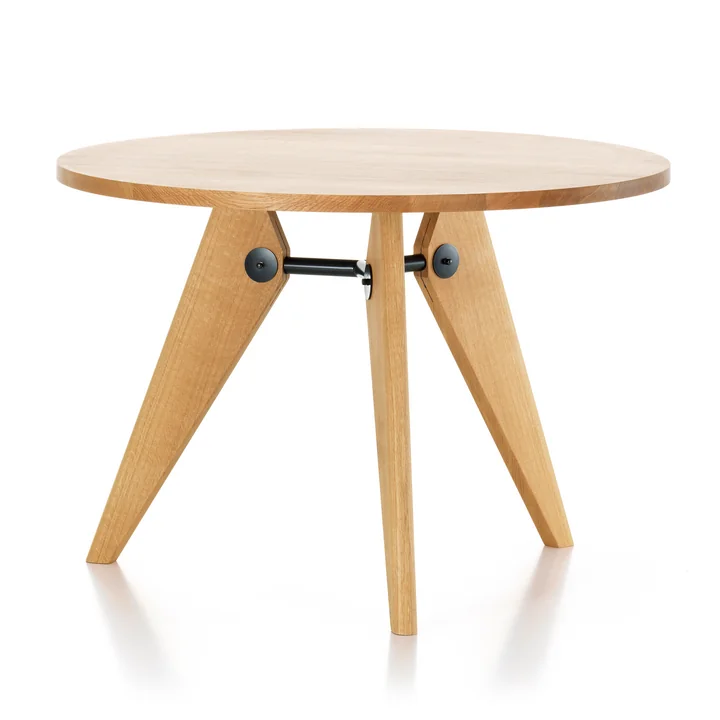 Vitra - Guéridon Dining Table, Ø 105 cm, oiled oak