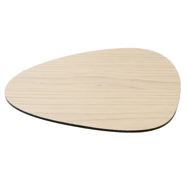 Cut&Serve Curve L 35 x 30 cm by Lind DNA in Ash