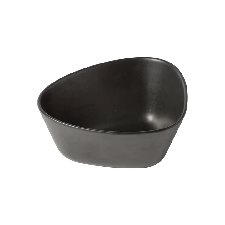 Curve Stoneware Bowl M 0.8 l from Lind DNA in black