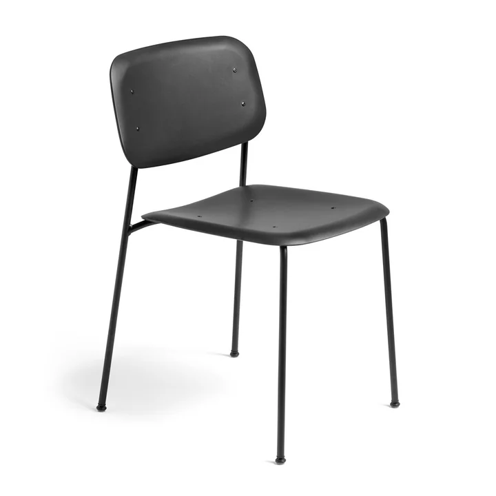 HAY - Soft Edge Chair P10 Chair, black / black