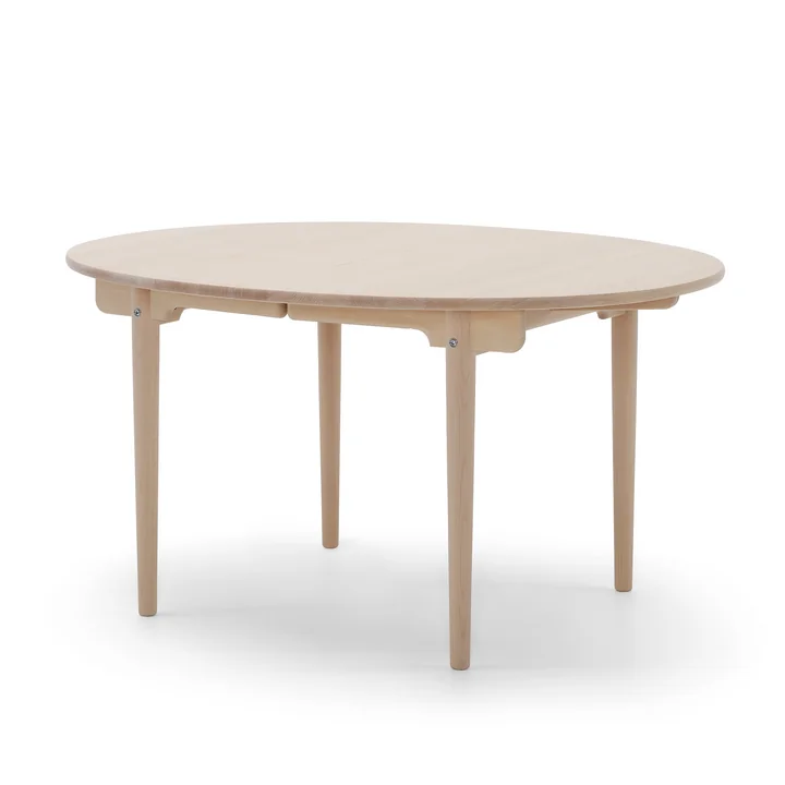 Carl Hansen - CH337 extendable dining table, 140 x 115 cm, soaped oak